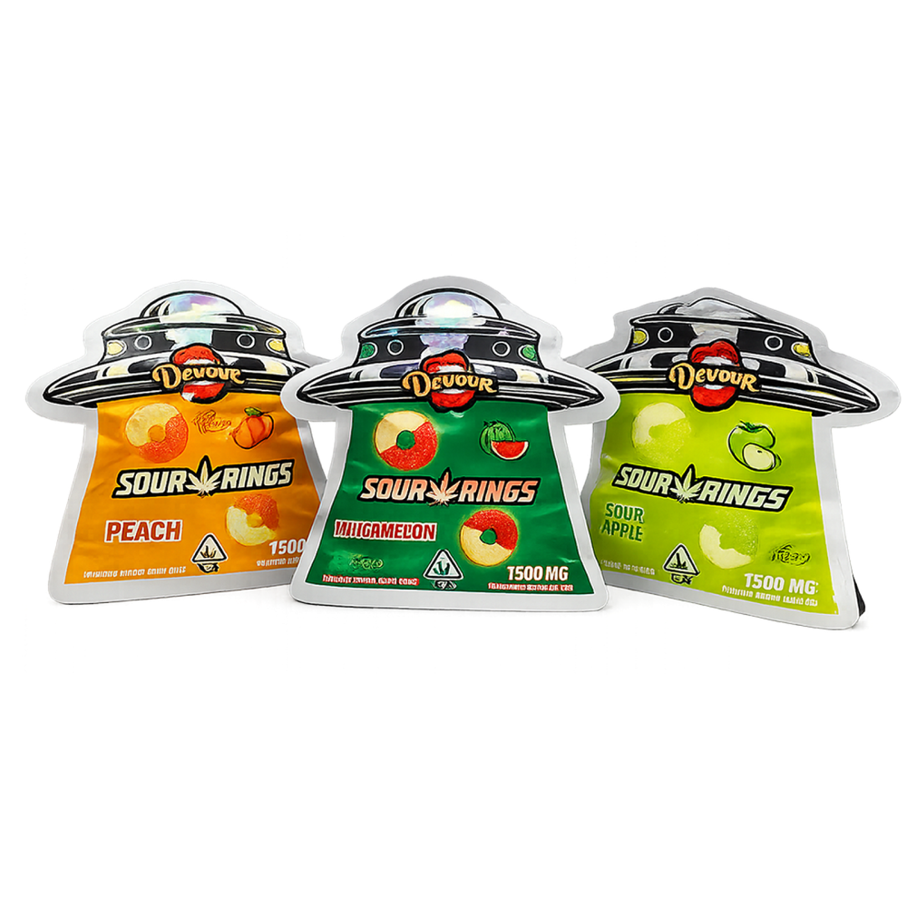 Devour Sour Rings 1500MG