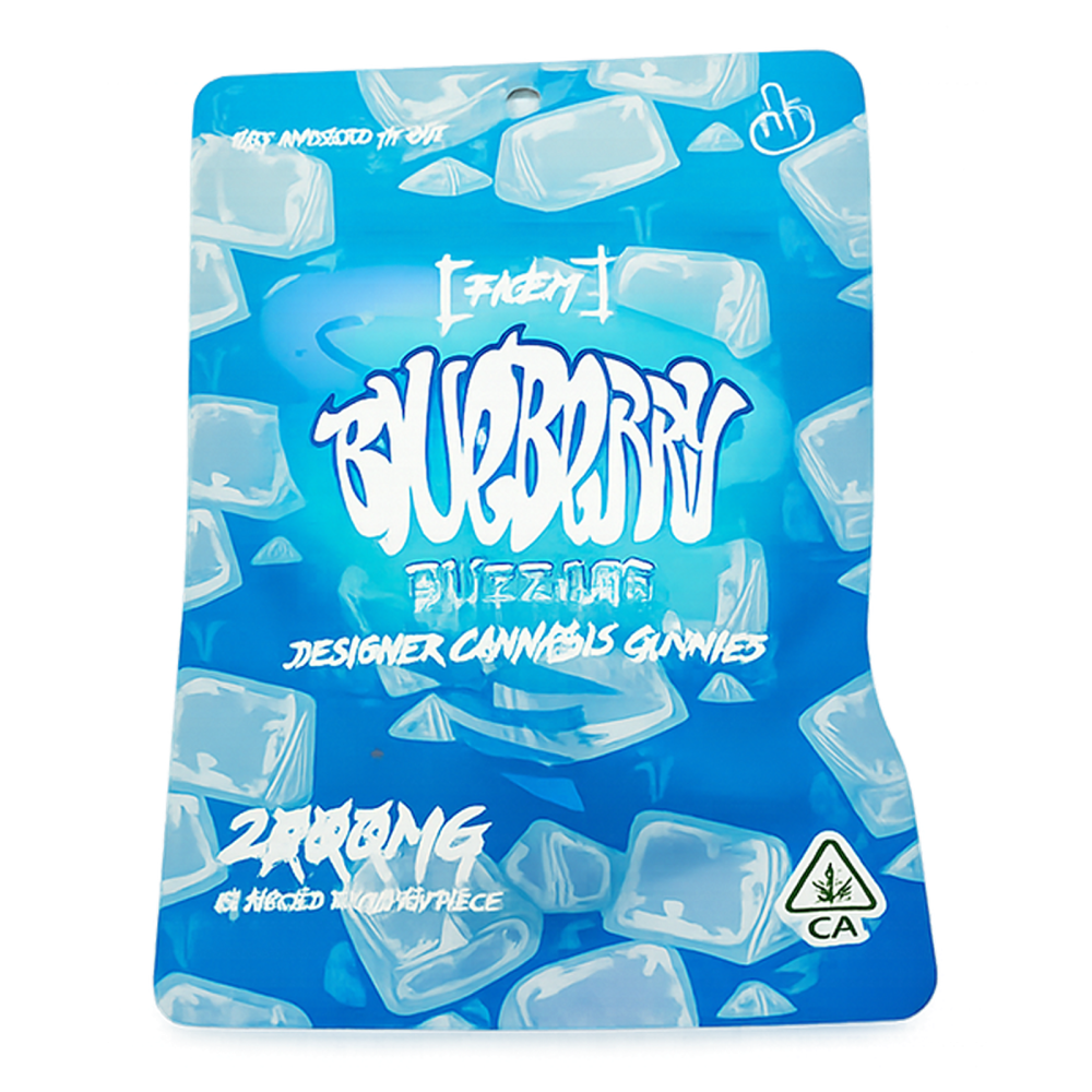 FKEM Blueberry Cannabis Infused Gummies – 2000mg